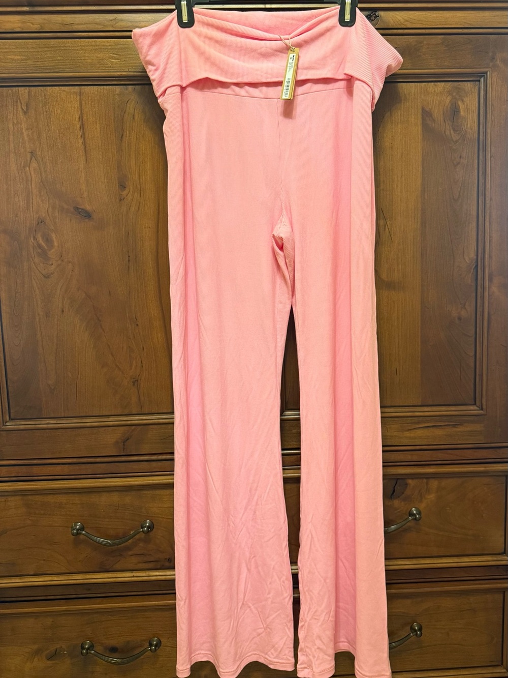 SKIMS Soft Lounge Fold Over Pant, Cotton Candy
